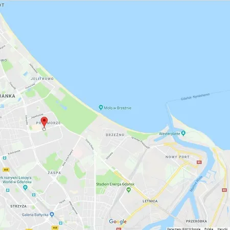 Appartamento Amber 2 - 4 Oceany - Widok Na Morze, Taras, Parking Danzica