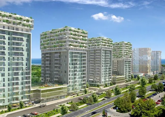 Amber 2 - 4 Oceany - Widok Na Morze, Taras, Parking Apartman