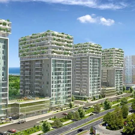 Amber 2 - 4 Oceany - Widok Na Morze, Taras, Parking Apartman
