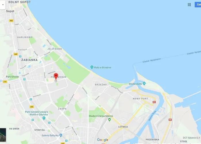 Appartement Amber 2 - 4 Oceany - Widok Na Morze, Taras, Parking Gdańsk